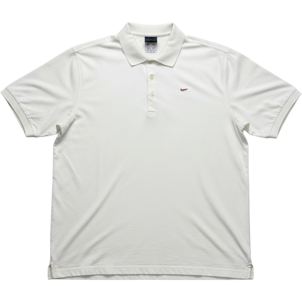 Peter Millar Polo Shirt Mens XL‎ White Cotton Short Sleeve Golf Casual
